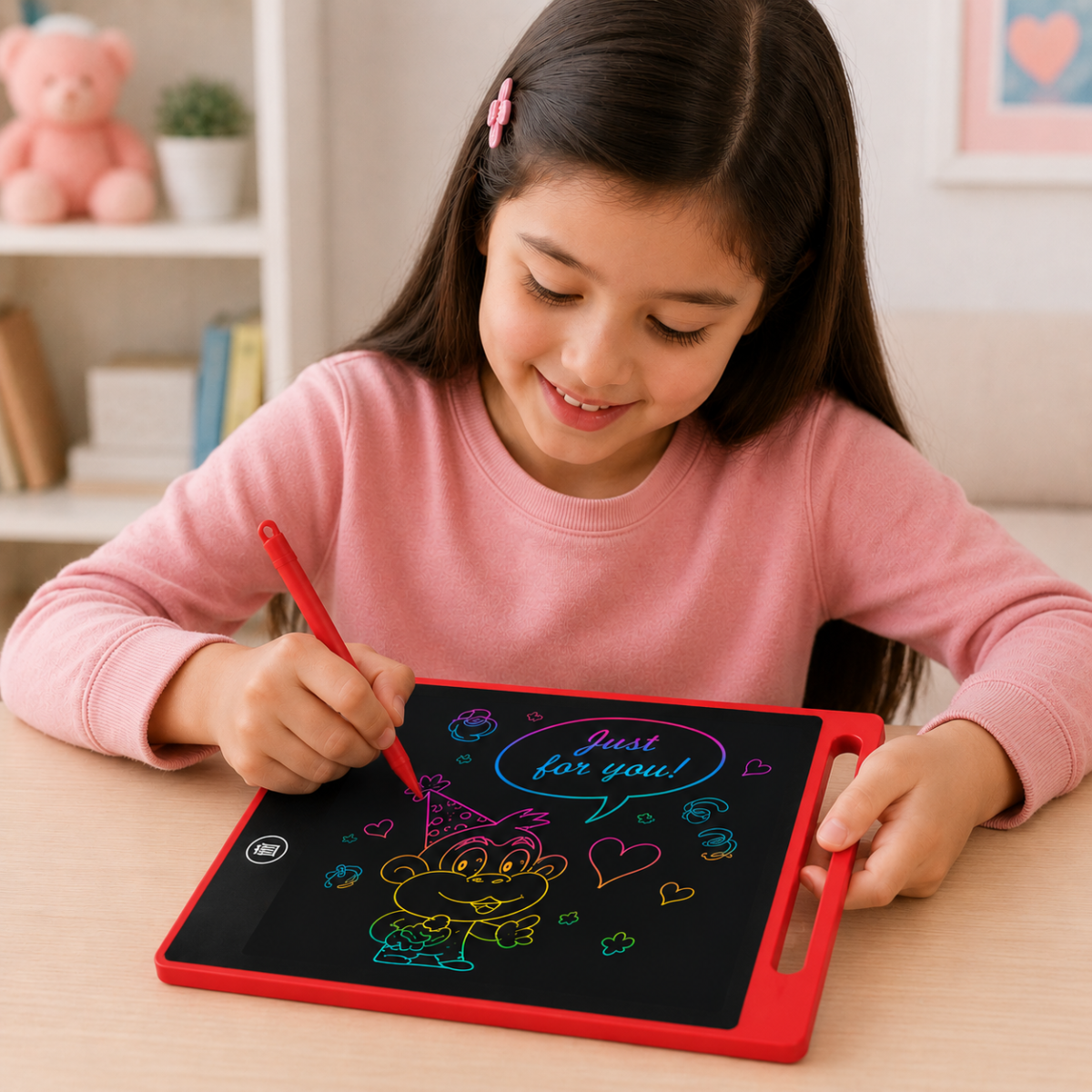 8.5 Inch LCD Writing Tablet for Kids – Colorful Digital Drawing & Memo Pad - Image 3