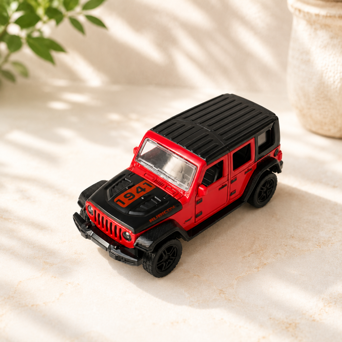 Die Cast Alloy Off-Road Sport SUV Car – Pull Back Toy Car with Light & Sound