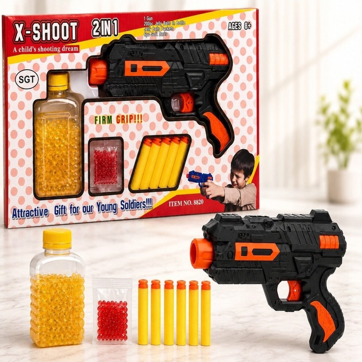 X-SHOOT 2-in-1 Toy Blaster