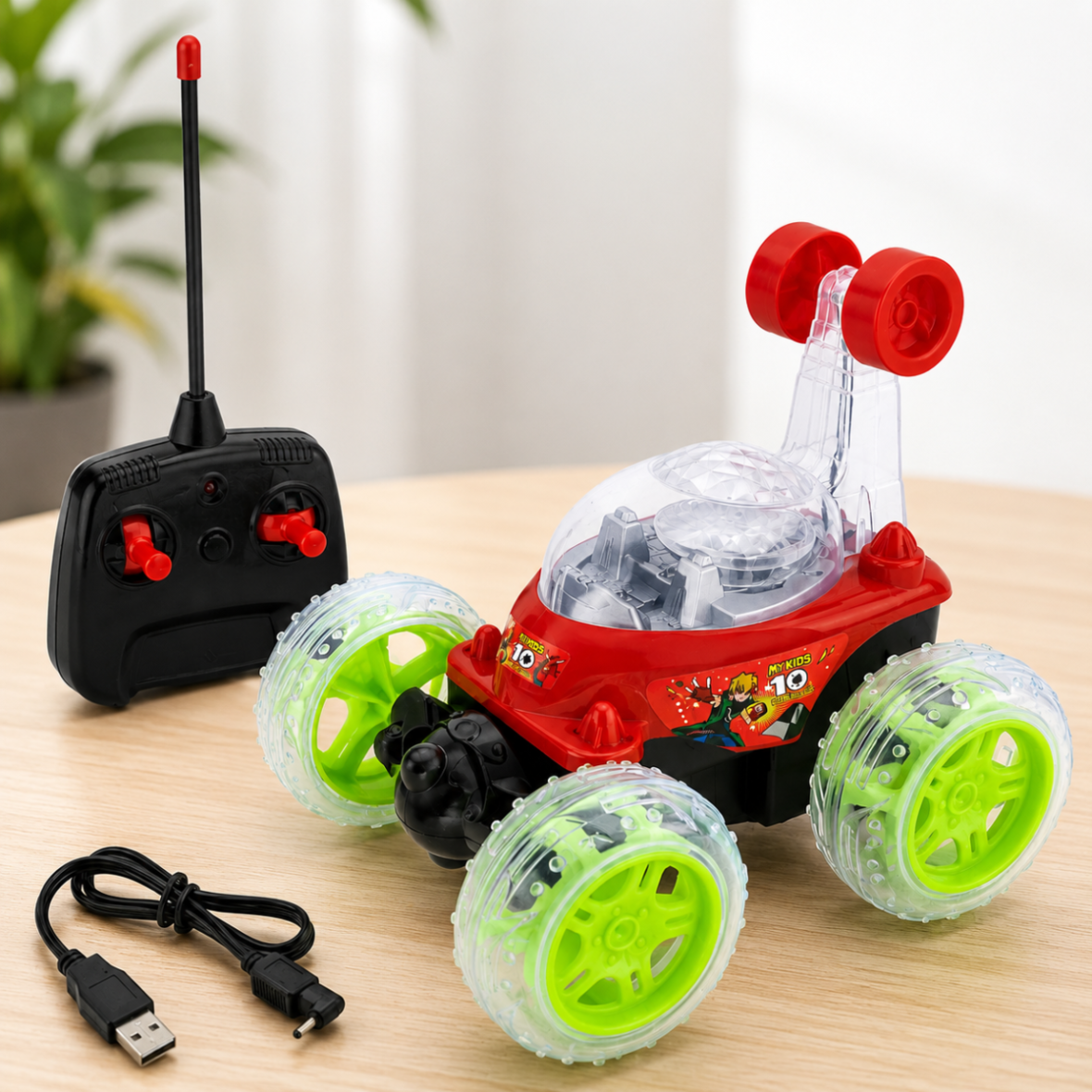 Ben 10 Remote Control Stunt Car