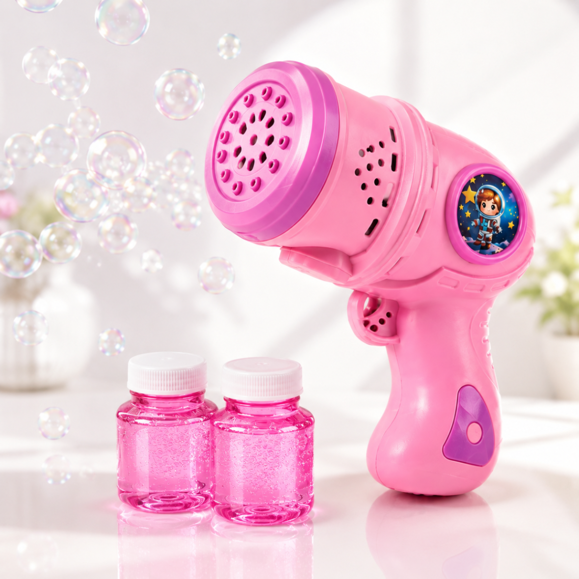 Bubbles Magic Automatic Bubble Gun Toy