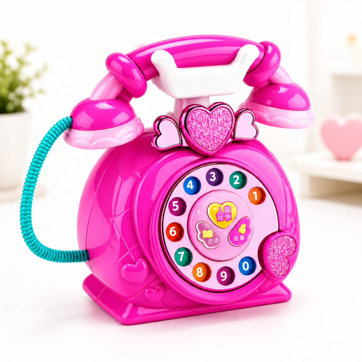 Classic Dial Telephone Learning Toy