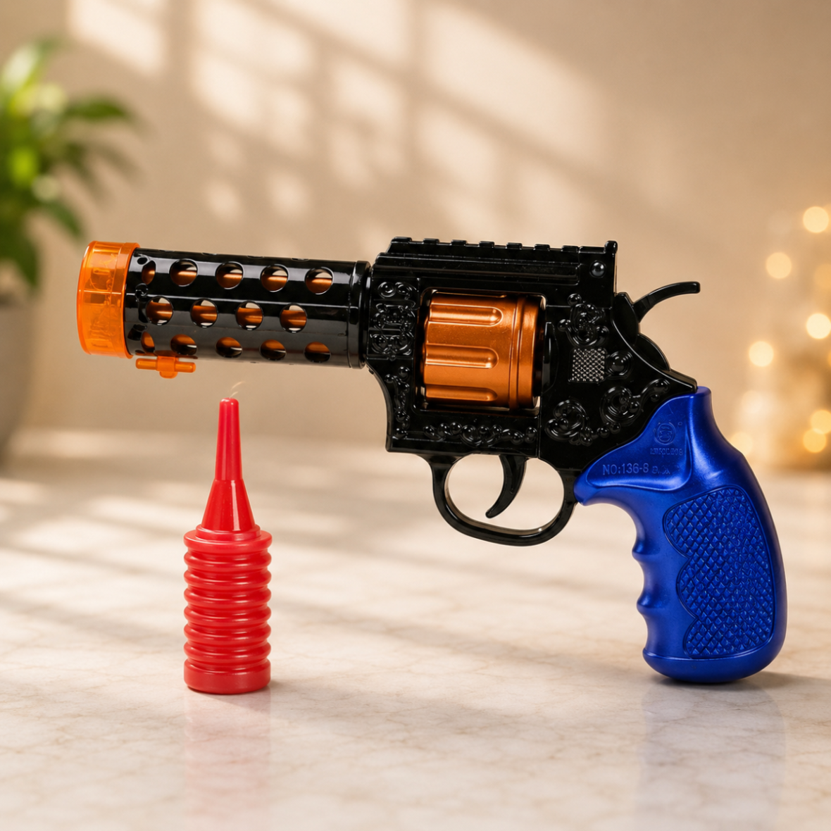 Smoke Flash Action Toy with Lights & Sound